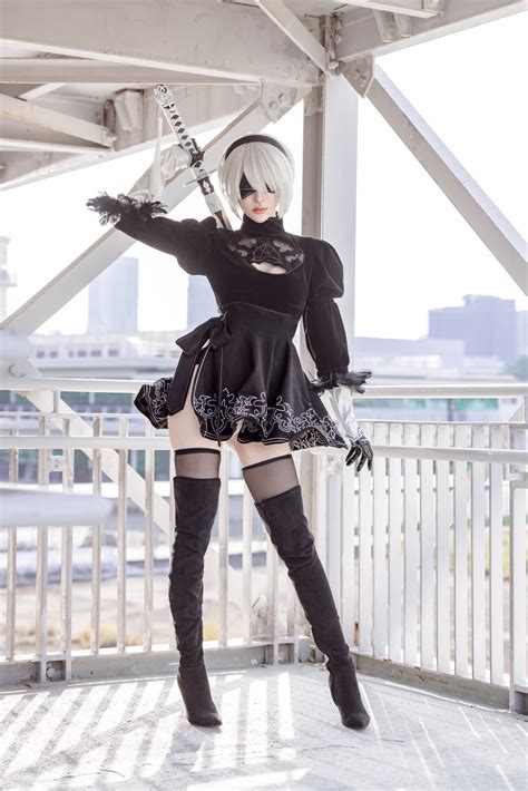 2b porn cosplay|2b cosplay